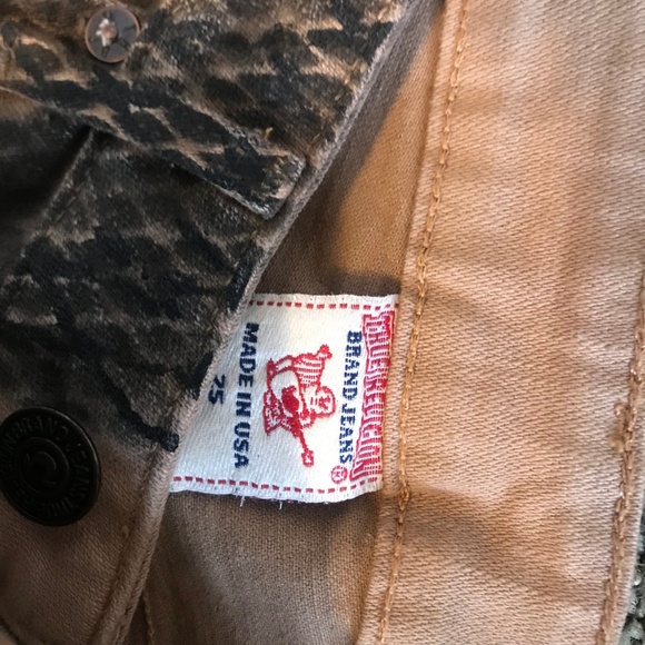 TRUE RELIGION Jeans Woman SKINNY HALLE MOJAVE LONESTAR SNAKE JEANS - Picture 3 of 3